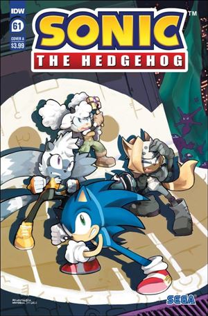 Sonic the Hedgehog (2018) issue 61 Mauro Fonseca Cover