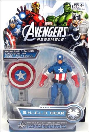 Avengers Assemble (S.H.I.E.L.D. Gear) figure 2 Captain America (Shield Blast)