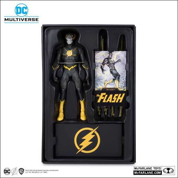 McFarlane DC Multiverse (Gold Label) issue NN 58 The Flash - DC Rebirth (Black & White) 1/3000