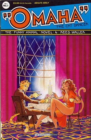 Omaha the Cat Dancer (1984) issue 1-E