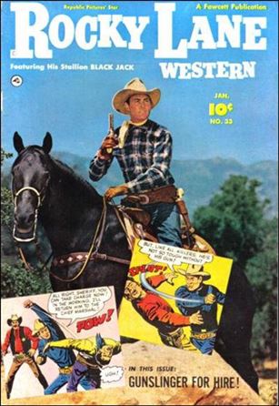 Rocky Lane Western (1949) issue 33