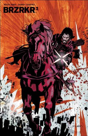 BRZRKR issue 2-E John Paul Leon 1:25 Cover