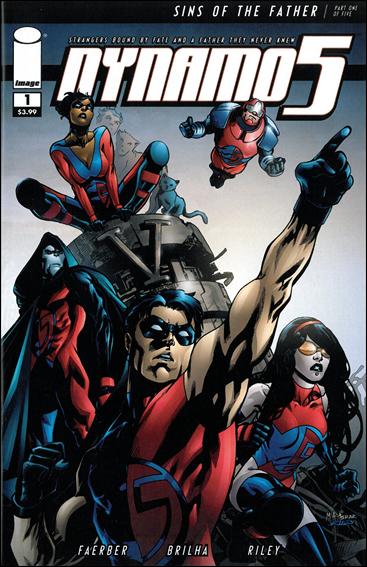 Dynamo 5: Sins of the Father issue 1 Mahmud Asrar Cover