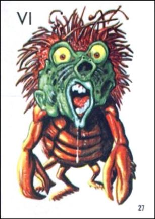 Ugly Stickers (1965) (Base Set) card 27-D Vi