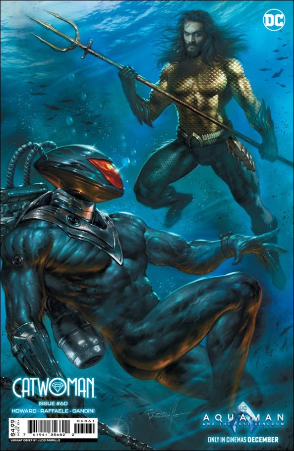 Catwoman (2018) issue 60-D Lucio Parrillo Aquaman 2 Cardstock Cover