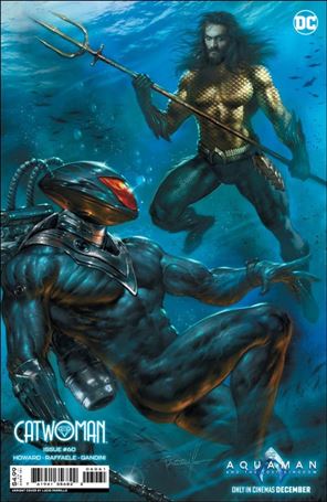 Catwoman (2018) issue 60-D Lucio Parrillo Aquaman 2 Cardstock Cover