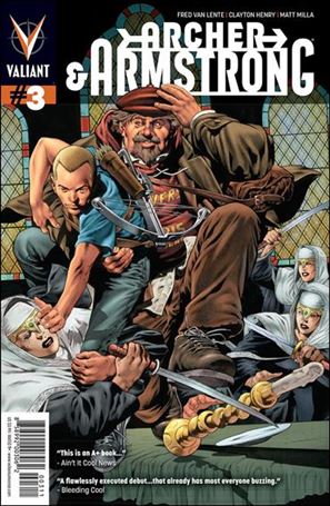 Archer & Armstrong (2012) issue 3 Arturo Lozzi Cover