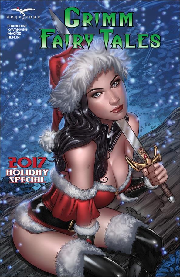 Grimm Fairy Tales Holiday Special issue 2017-C Derlis Santacruz Cover