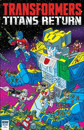 Transformers: Titans Return issue nn-D Chris Giarrusso Acme Comics Wraparound Cover
