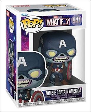POP! Marvel figure 941 Zombie Captain America