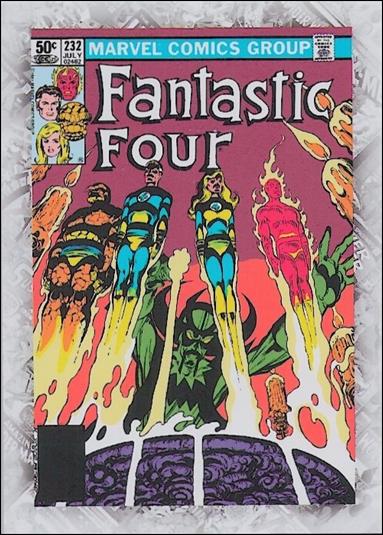 Marvel Beginnings: Series 3 (Breakthrough Issues Comic Cover Subset) card B-123 Fantastic Four #232