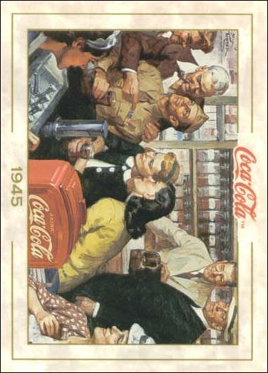 Coca-Cola Collection Series 1 (Base Set) card 48 Original Art (1945)