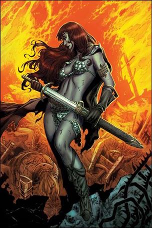 Red Sonja: Vulture's Circle issue 1-F Rare Walter Geovani Virgin Cover