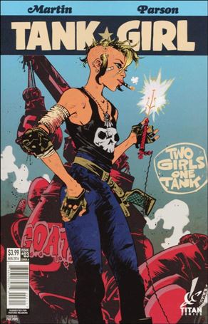 Tank Girl: Two Girls, One Tank issue 3 Paul Pope Cover