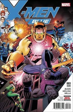 X-Men: Blue issue 3-B Arthur Adams Cover (2nd Printing)