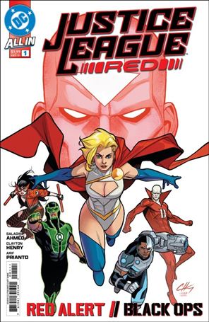 Justice League Red issue 1 Clayton Henry Cover
