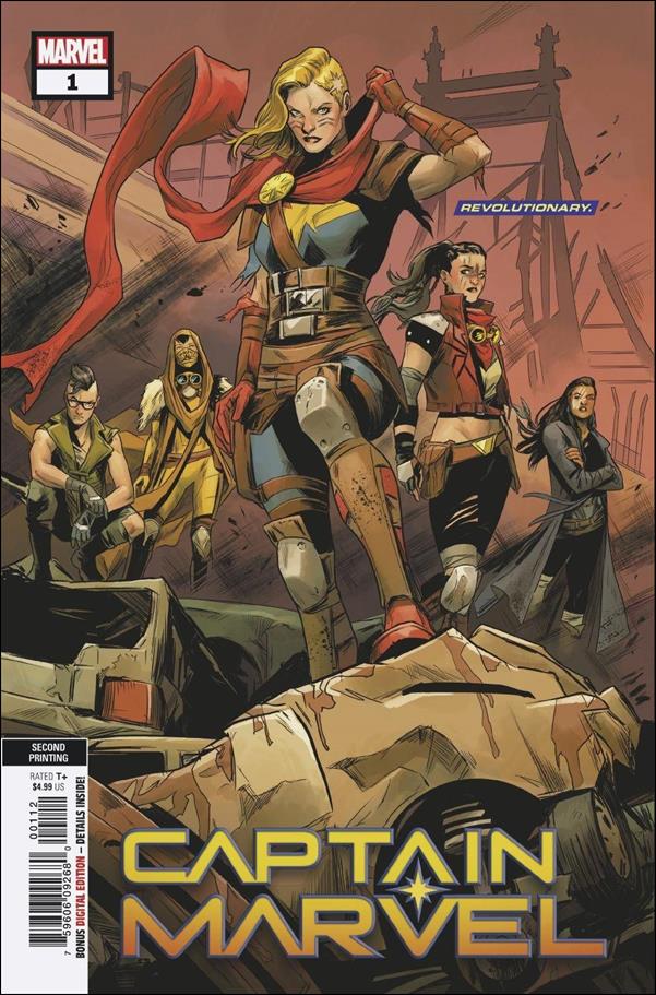 Captain Marvel (2019) issue 1-G Carmen Carnero Cover (2nd Printing)