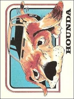 Crazy Cars  (Base Set) card 8 Hounda