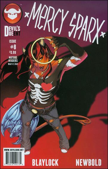 Mercy Sparx (2013) issue 8-B Jenevieve Broomall Cover
