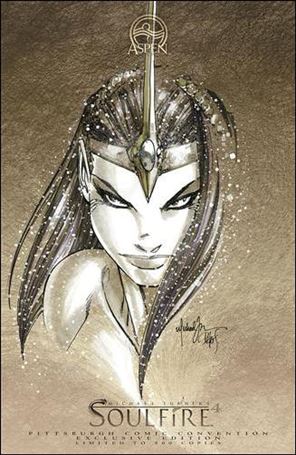 Michael Turner's Soulfire (2009) issue 4-F Michael Turner Pittsburgh Comicon Cover