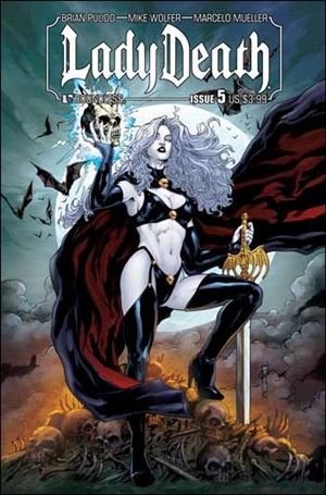 Lady Death (2010) issue 5 Standard Cover