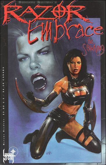 Razor/Embrace issue 1-B Vince Evans Cover