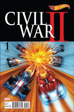 Civil War II issue 1-E Manuel Garcia 1:10 Hot Wheels Cover