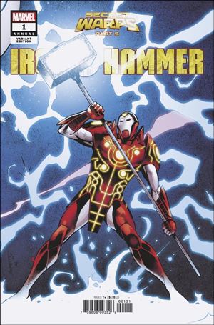 Secret Warps: Iron Hammer Annual issue 1-B Carlos Pacheco Cover