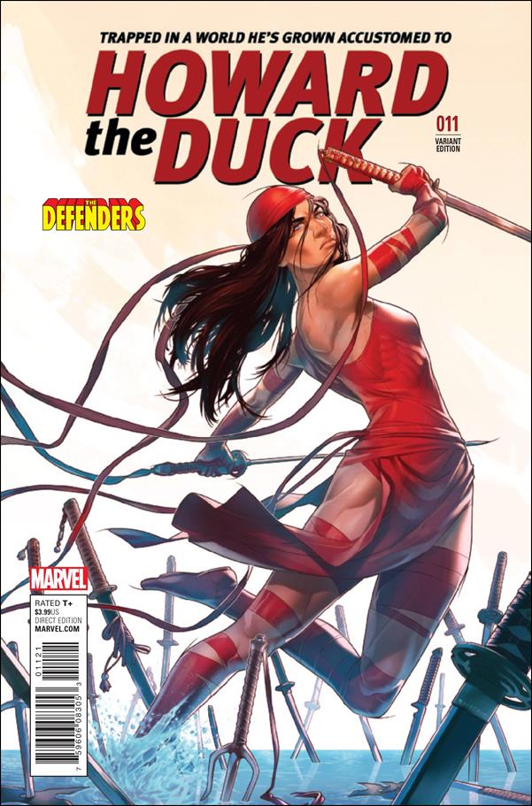 Howard the Duck (2016) issue 11-B  Jamal Campbell Defenders Cover