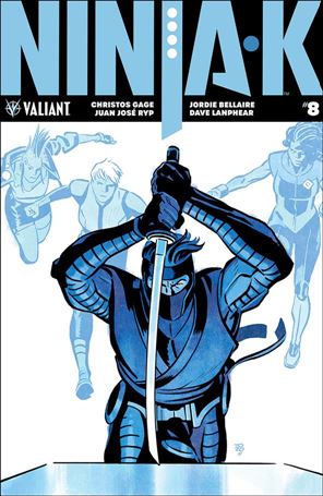 Ninja-K issue 8 Tonci Zonjic Cover