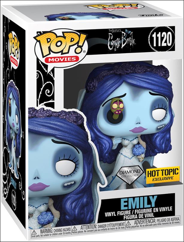 POP! Movies figure 1120 Emily Diamond Collection Hot Topic Exclusive