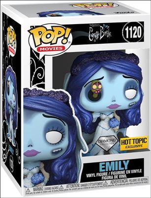 POP! Movies figure 1120 Emily Diamond Collection Hot Topic Exclusive