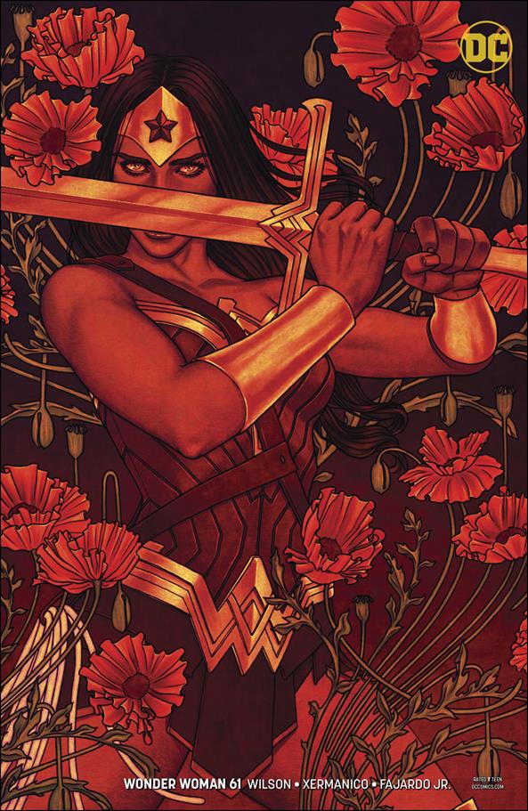 Wonder Woman (2016)  issue 61-B Jenny Frison Cover
