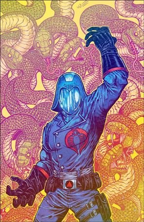 Cobra Commander (2024) issue 1-N Maria Wolf Retailer Exclusive Virgin Foil Cover