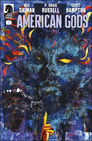 American Gods issue 8-B David Mack Cover