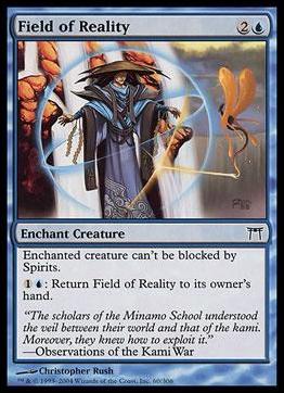 Magic the Gathering: Champions of Kamigawa (Base Set) card 60 Field of Reality