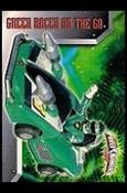 Power Rangers Turbo (Base Set) card 16 Green Racer On the Go