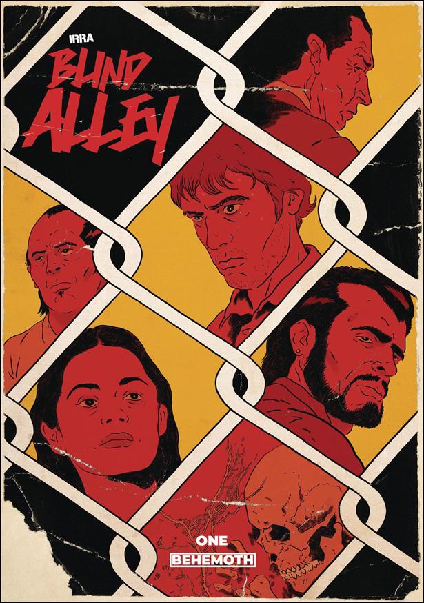 Blind Alley issue 1 Chainlink Fence Cover