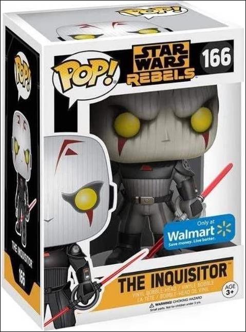 POP! Star Wars figure 166 The Inquisitor Walmart Exclusive
