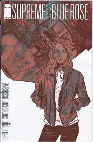 Supreme: Blue Rose issue 1-B San Diego Comic-Con Cover