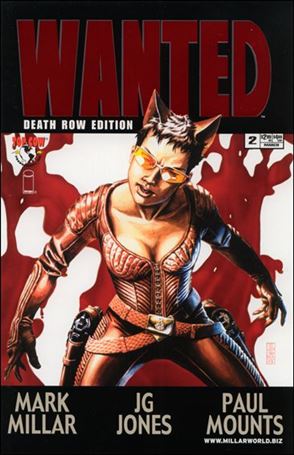 Wanted (2003) issue 2-C DF Death Row Fan Fest Red Foil Cover   1/1000