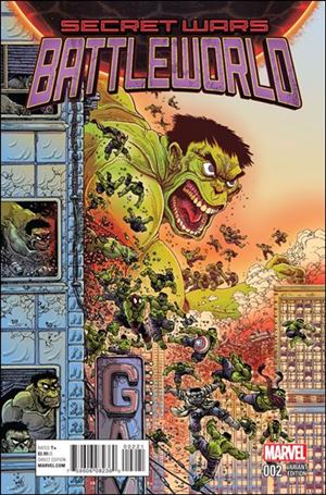 Secret Wars: Battleworld issue 2-B James Stokoe 1:25 Cover