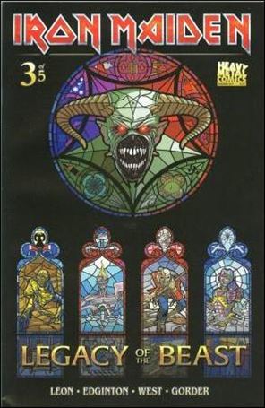 Iron Maiden Legacy of the Beast issue 3-B European Tour 2018