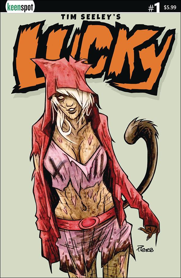 Tim Seeley's Lucky issue 1-D Piers Hazell Cover