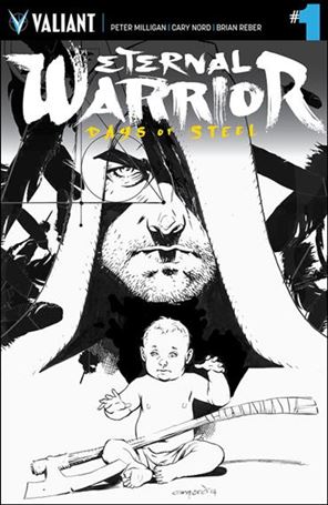 Eternal Warrior: Days of Steel issue 1-D Cary Nord 1:30 Sketch Cover