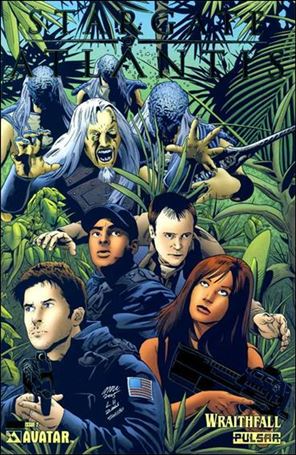 Stargate Atlantis: Wraithfall issue 2-E Platinum Foil Cover