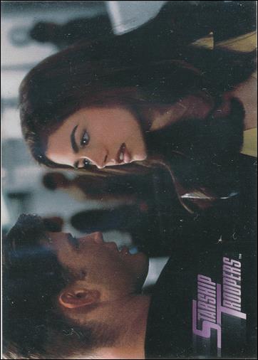 Starship Troopers: Series 1 (Base Set) card 10 Shipping Out