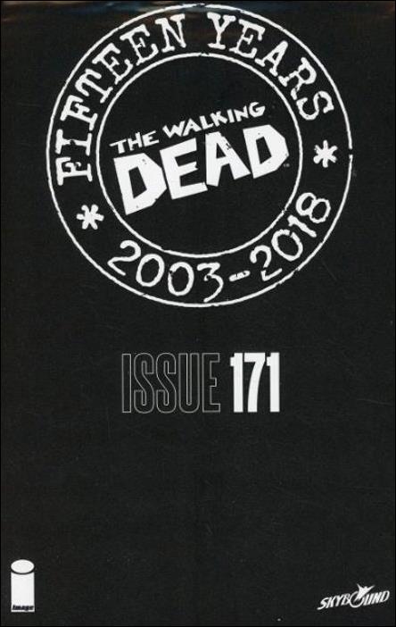Walking Dead (2003) issue 171-D 15th Anniversary Blind Bag Cover