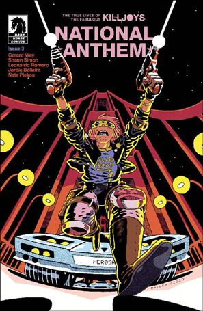 True Lives of the Fabulous Killjoys: National Anthem issue 3-B Becky Cloonan Cover