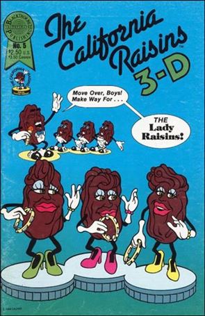 California Raisins in 3-D issue 5